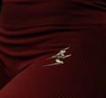 SECOND SKIN SEAMLESS LEGGINGS - RED