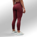 SECOND SKIN SEAMLESS LEGGINGS - RED