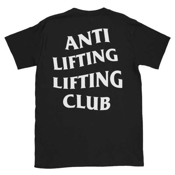ANTI LIFTING LIFTING CLUB SHIRT BLACK – BarbellCrew